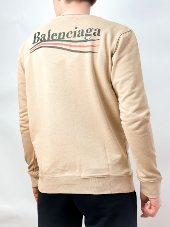 Толстовка с логотипом Balenciaga (21035895) (Бежевый, XXL)