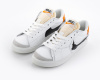 Кроссовки Nike Blazer Low 77 Jumbo "White/Black/Orange" (М5703-2) от магазина vikingsmen.ru