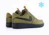 Кроссовки Nike Air Force 1 low "Olive/Black" с мехом (501-4) |CC| от магазина vikingsmen.ru