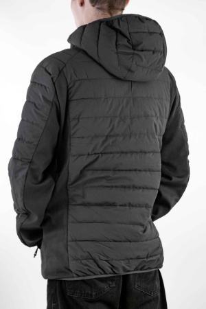 Ветровка утепленная мужская Adidas (1918) (M, Темно-синий)