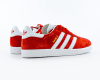 Кроссовки Adidas Gazelle "Collegiate Burgundy White" (045-6) от магазина vikingsmen.ru