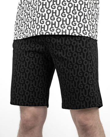 Детальное Изображение Костюм футболка + шорты Hugo с орнаментом бренда (7002313/7048000)