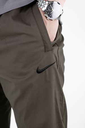 Брюки спортивные мужские Nike (1653) (M, Зеленый)
