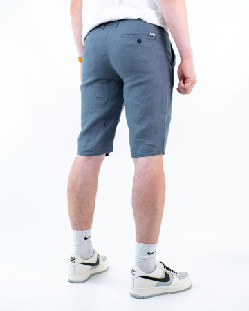 Шорты лен мужские Boss (21037508) (46 (W30), Серый, S)