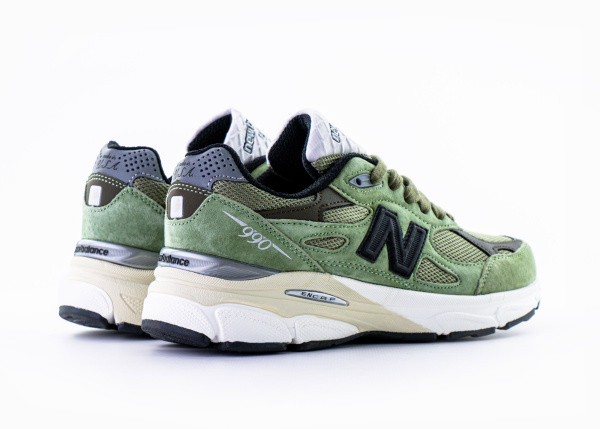 Кроссовки New Balance 990v3 "Olive" (600-5) от магазина vikingsmen.ru