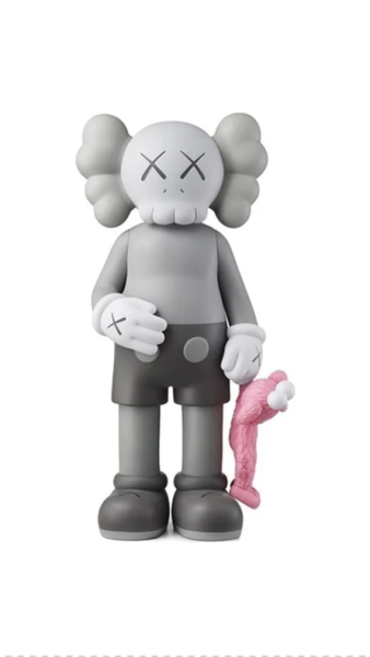 Анонс Изображения Статуэтка Kaws с игрушкой в руке стоячая (21036777)