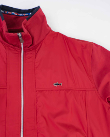 Костюм спортивный мужской Paul Shark (95-4101-ТК) (L, Красный/Черный)