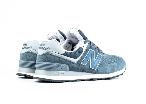 Кроссовки New Balance 574 "Blue/White" (475-14)|CC| от магазина vikingsmen.ru