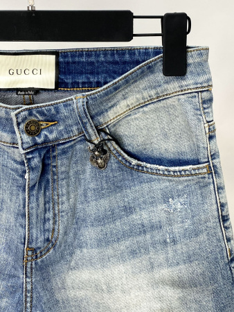 Детальное Изображение Шорты мужские джинсовые (1195)