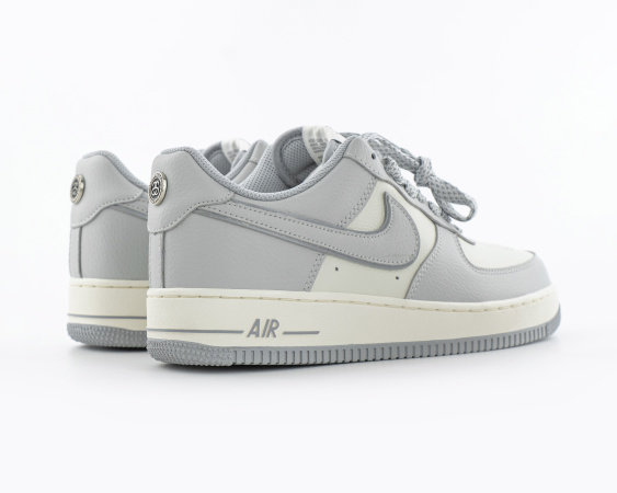 Кроссовки Nike Air Force 1 '07 SU19 "White/Wolf Grey" (9512-19) [СА] от магазина vikingsmen.ru