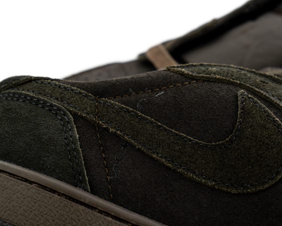 Кроссовки Travis Scott x Air Jordan 1 Retro Low OG SP "Velvet Brown" (028-1) от магазина vikingsmen.ru