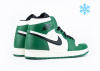 Кроссовки Nike Air Jordan 1 Retro High OG "Pine Green" с мехом (525-22)|CB| от магазина vikingsmen.ru