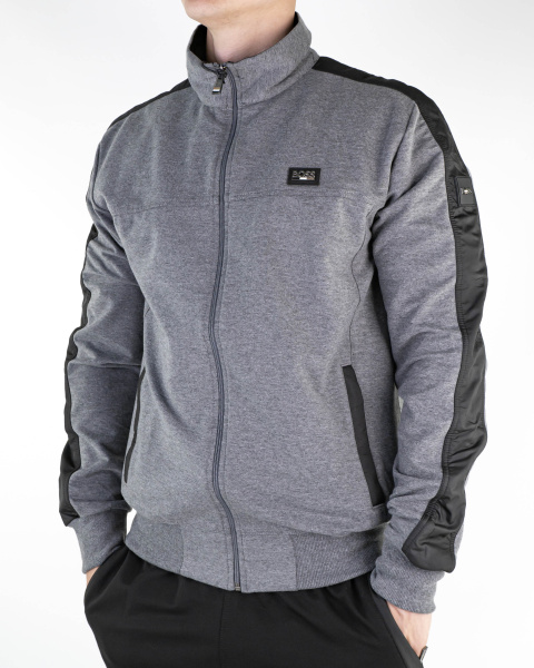 Костюм спортивный Hugo Boss (1138)) (XXL, Серый, 58 (XXL))