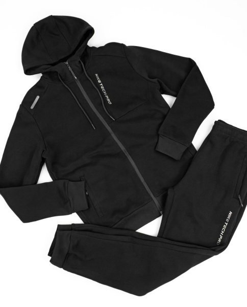 Анонс Изображения Костюм спортивный мужской NIKE TECHPRO на флисе (5212)