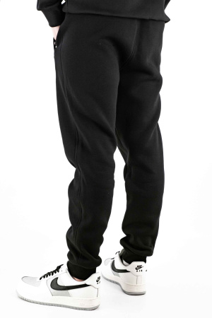 Брюки спортивные мужские Hugo Boss утепленные (6211) (XXL, Черный)