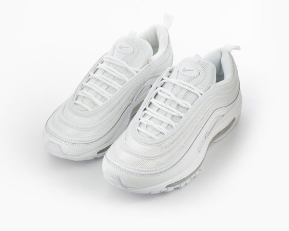 Кроссовки Nike Air Max 97 "White Metallic Silver" (М927-5) [СС] от магазина vikingsmen.ru