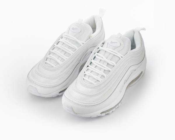 Кроссовки Nike Air Max 97 "White Metallic Silver" (М927-5) [СС] от магазина vikingsmen.ru