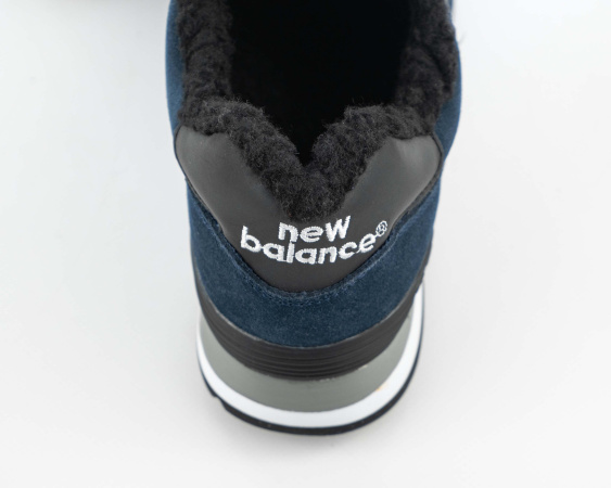 Кроссовки New Balance 574 "DK.Blue/White" с мехом (G900-17)|CC| от магазина vikingsmen.ru