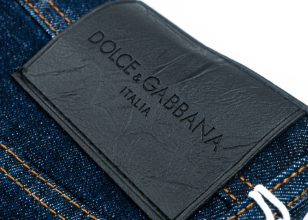 Детальное Изображение Джинсы Dolce&Gabbana (Темно-Синий) (088-3051)