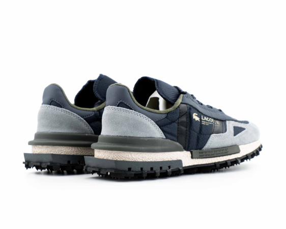 Кроссовки Lacoste Elite Active "Dark Blue/Gray" Termo (4995-5) от магазина vikingsmen.ru