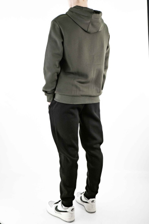 Костюм спортивный мужской Hugo Boss утепленный (6202) (XXXL, Хаки)