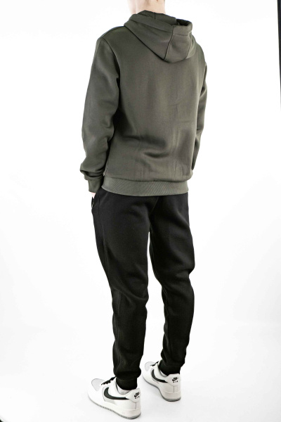 Костюм спортивный мужской Hugo Boss утепленный (6202) (XXXL, Хаки)