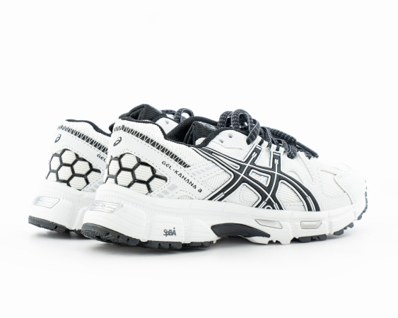 Детские кроссовки Asics Gel-Kahana 8 "White/Black" (С558-3) от магазина vikingsmen.ru