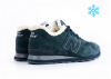 Кроссовки New Balance 574 "Emerald" с мехом (098-4) |CC| от магазина vikingsmen.ru
