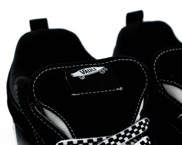 Кеды Vans Knu Skool VLT LX "Black Charcoal" (W118-2) от магазина vikingsmen.ru