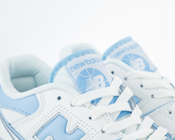 Кроссовки New Balance 550 White University Blue Grey Toe (Q3-10)[СС] от магазина vikingsmen.ru