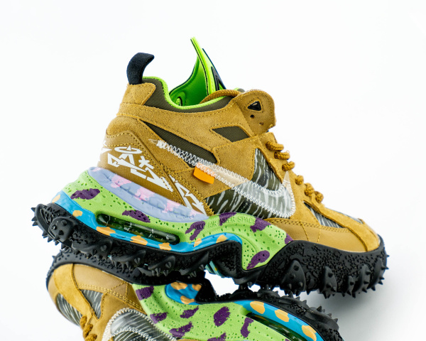 Кроссовки Off-White x Nike Air Terra Forma Wheat (CJH6825) от магазина vikingsmen.ru