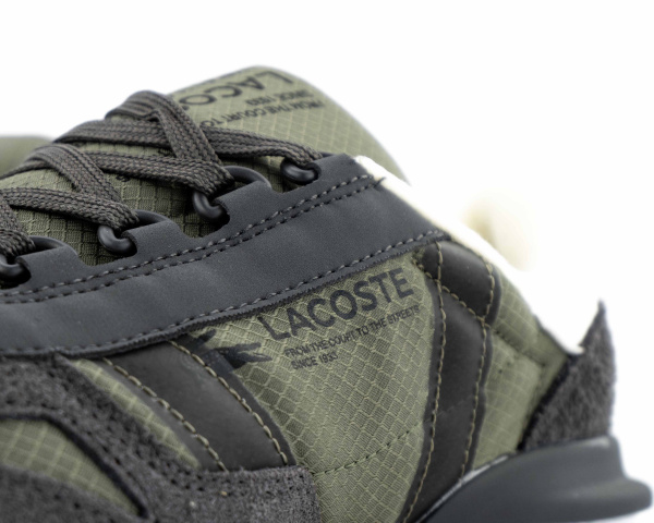 Кроссовки Lacoste Elite Active 223 2 SMA "Grey/Green" Termo (4995-4) от магазина vikingsmen.ru