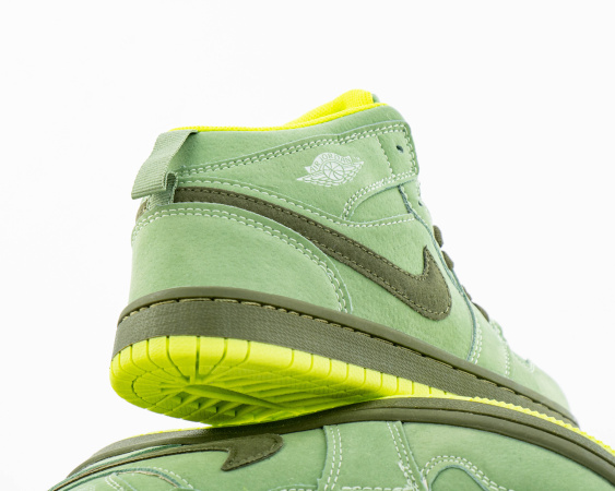 Детские кроссовки Nike Air Jordan 1 High "Green Lobster" (С583С-15) от магазина vikingsmen.ru