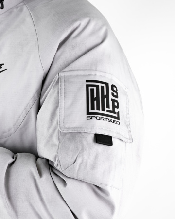 Куртка зимняя с капюшоном Nike (5315) (M, Белый)