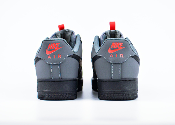 Кроссовки Nike Air Force 1 "Grey/Black" (9501-1) |AA1| от магазина vikingsmen.ru