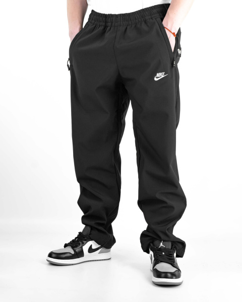 Анонс Изображение Брюки спортивные мужские Nike на флисе (8509-3)