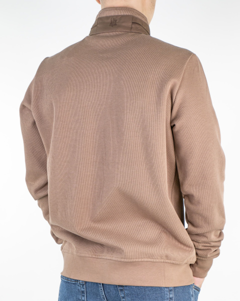 Кофта на замке Armani Exchange (07-613)) (L, Коричневый)