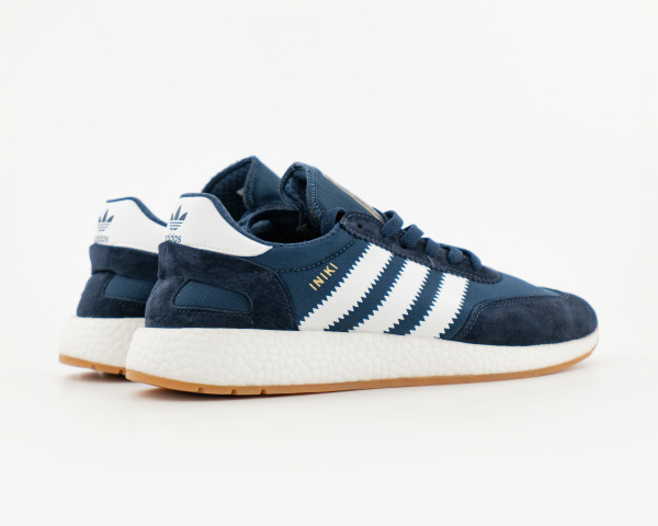 Кроссовки Adidas Iniki Runner "Dark Blue" (М230-4) от магазина vikingsmen.ru