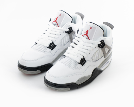 Кроссовки Nike Air Jordan 4 Retro "White Cement 2012" (5003-12) от магазина vikingsmen.ru