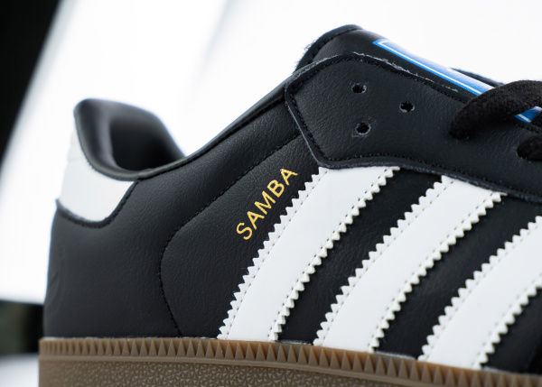 Кроссовки adidas Samba ADV "Black Gum" (5014-1) [СС] от магазина vikingsmen.ru