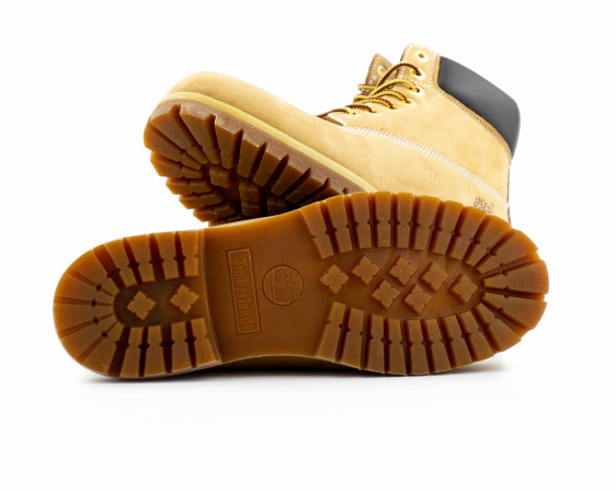 Ботинки Timberland 6 Inch Premium Boot "YELLOW" с мехом (237-3) от магазина vikingsmen.ru