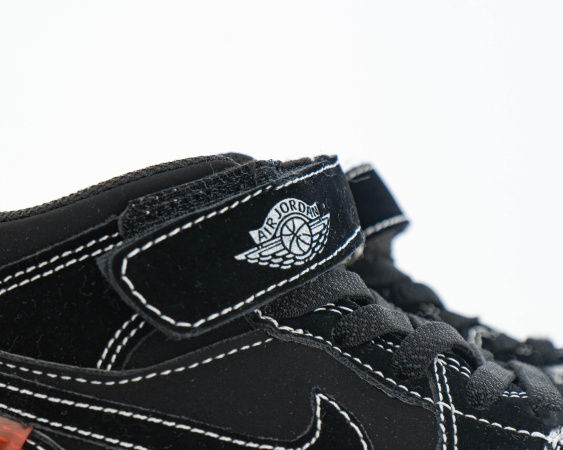 Детские кроссовки Nike Air Jordan 1 High "Black Phantom" (С615А-1) от магазина vikingsmen.ru