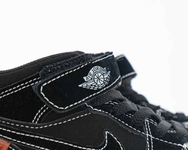 Детские кроссовки Nike Air Jordan 1 High "Black Phantom" (С615А-1) от магазина vikingsmen.ru