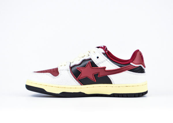 Кроссовки BAPE Sk8 Sta #4 "Red" (5800-3) |CC| от магазина vikingsmen.ru