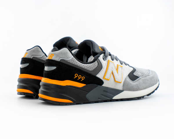 Кроссовки New Balance 999 "Grey/Black/Orange" (482-7) |CC| от магазина vikingsmen.ru