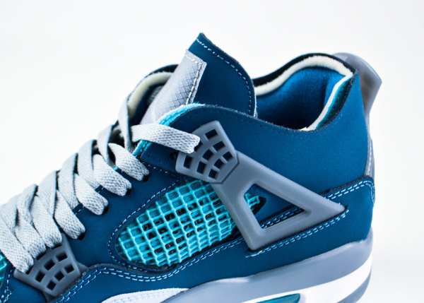 Кроссовки Air Jordan 4 Retro 30th "Teal" (5003-59) |CC| от магазина vikingsmen.ru