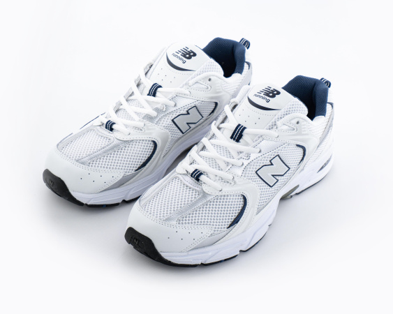Кроссовки New Balance 530 "White Silver Navy" (G530-6) от магазина vikingsmen.ru