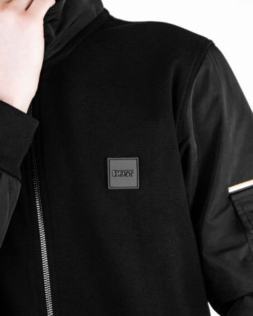 Кофта на замке Hugo Boss (6220) (XXXL, Черный)