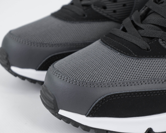 Кроссовки Nike Air Max 90 "Grey/Black/White" (806-8) [СС] от магазина vikingsmen.ru
