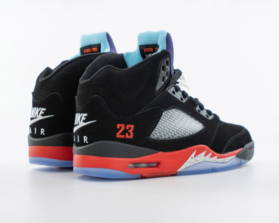 Кроссовки Air Jordan 5 Retro "Top 3" (5028-3) [АС] от магазина vikingsmen.ru